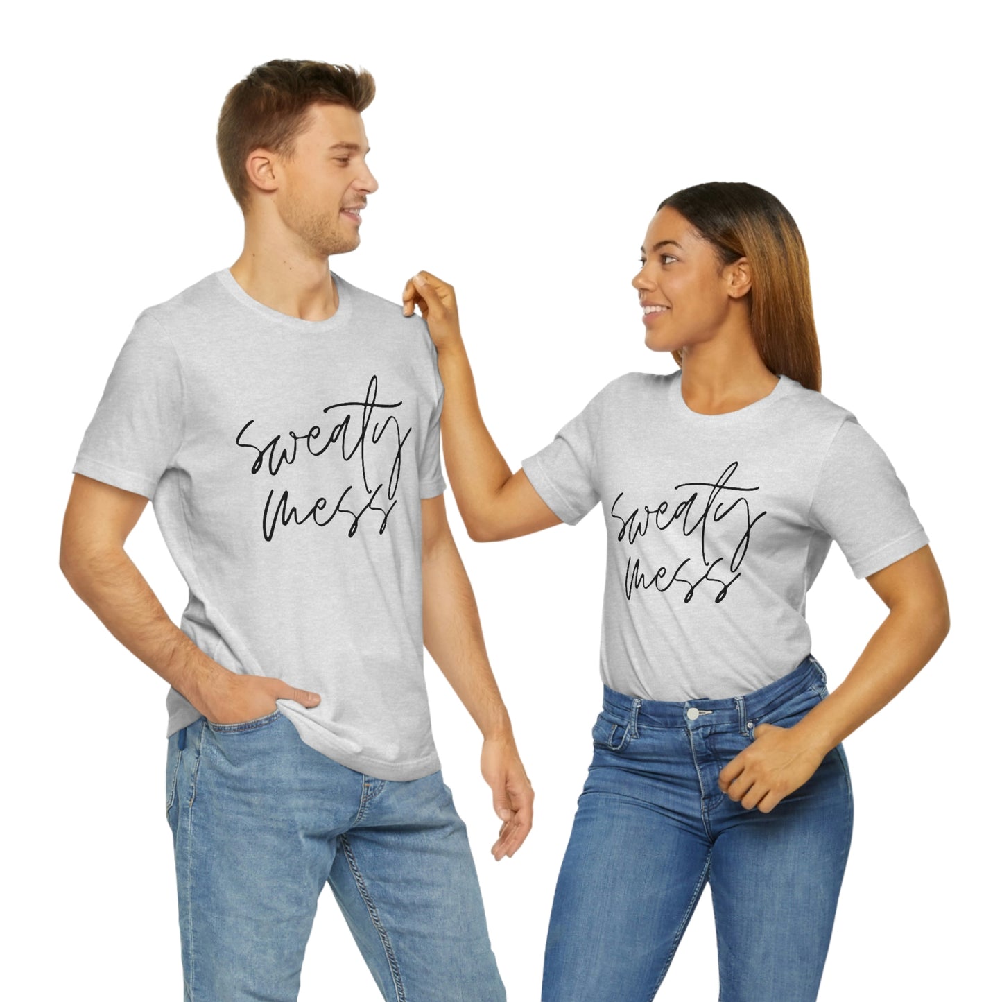 'Sweaty Mess' Unisex Tee